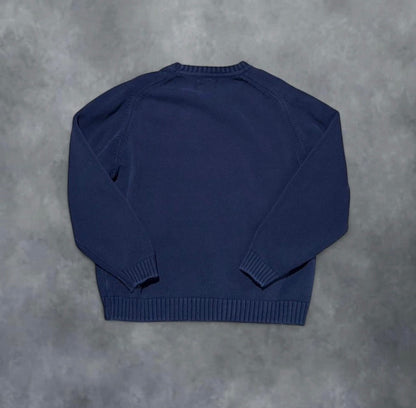 Vintage "Lands' End" Navy Sweater (14-16)