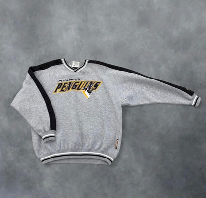 Vintage 1990's Lee Sport "Pittsburgh Penguins" Crew-Neck (L)